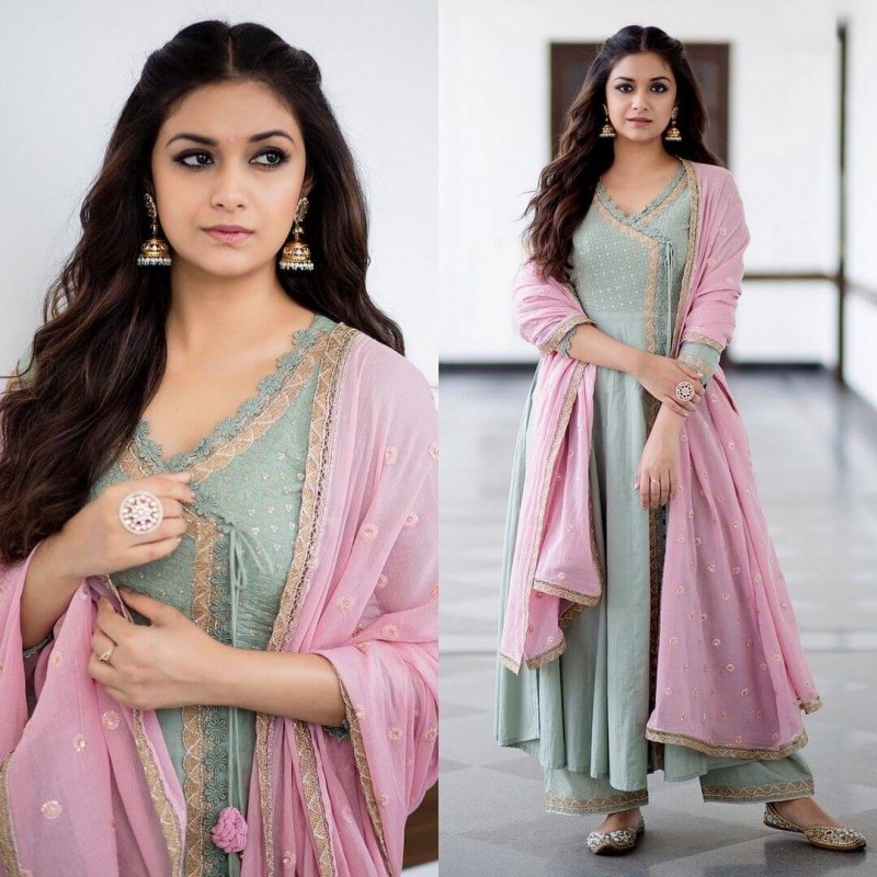 keerthi suresh salwar suit